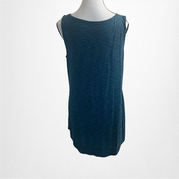 LOGO Layers by Lori Goldstein Space Knit Tank with Shirttail HemTop Size Medium - Picture 4 of 7